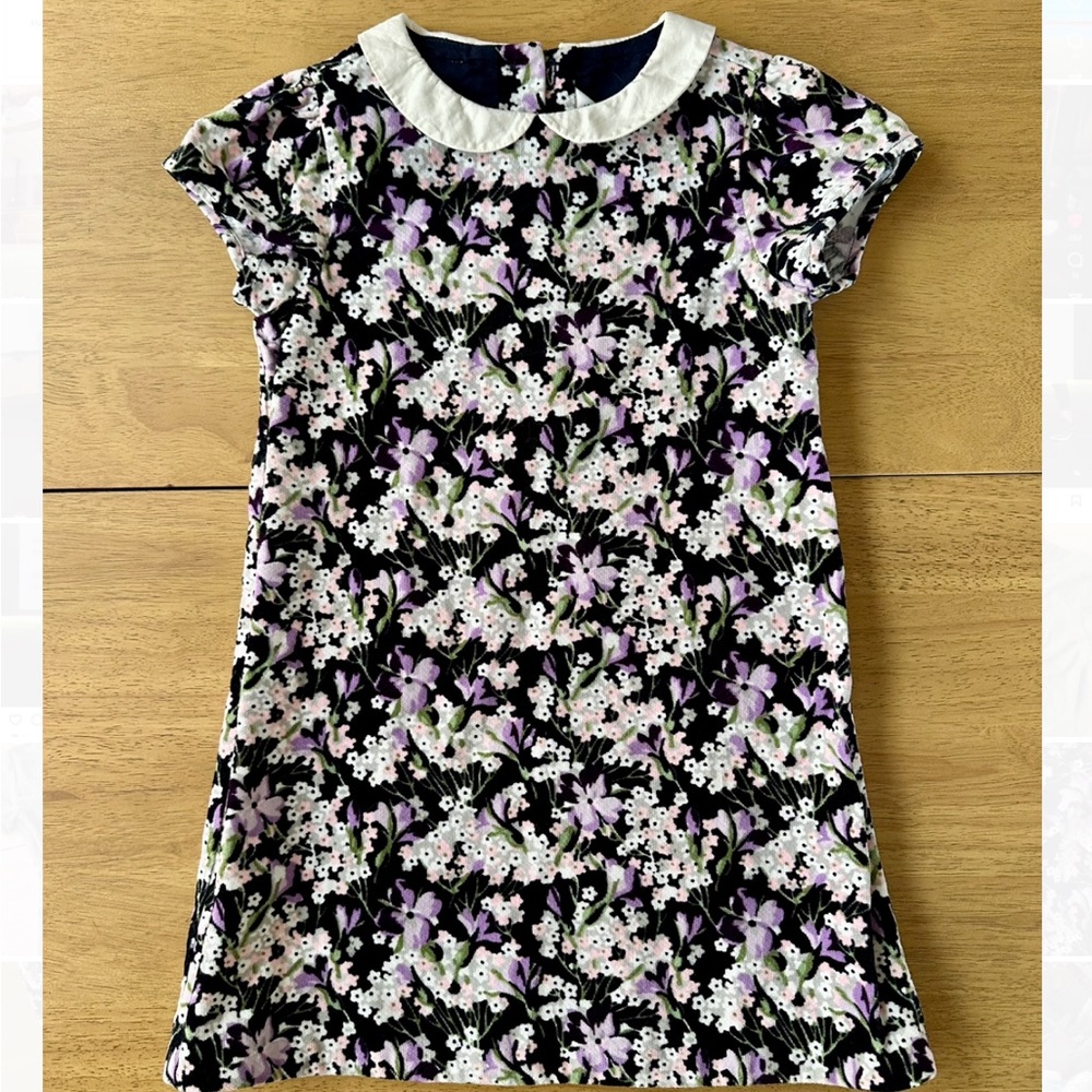 Janie & Jack Floral Easter Dress, Size 4
